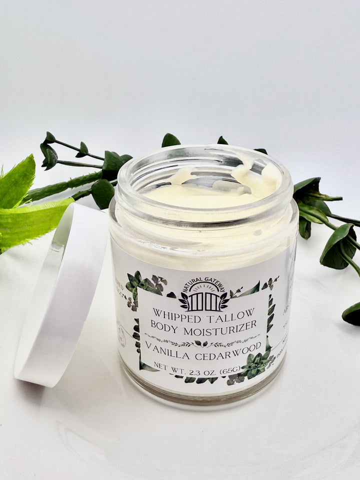 Vanilla Cedarwood Tallow Body Moisturizer