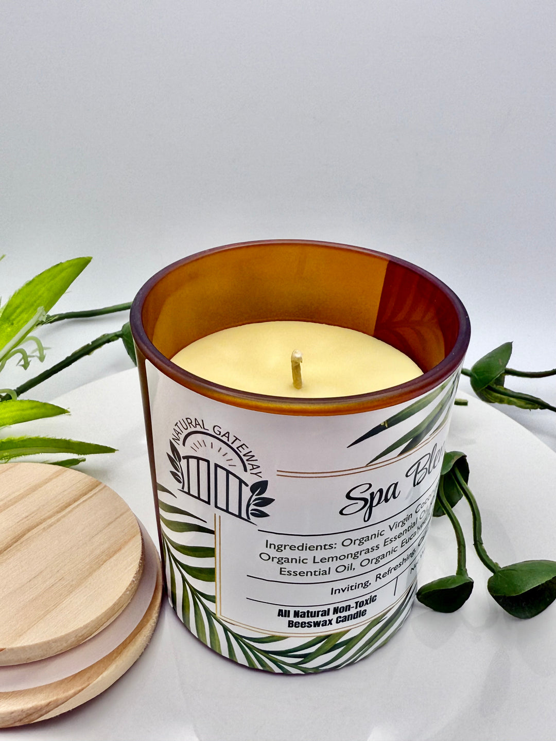 Spa Blend Beeswax Candle